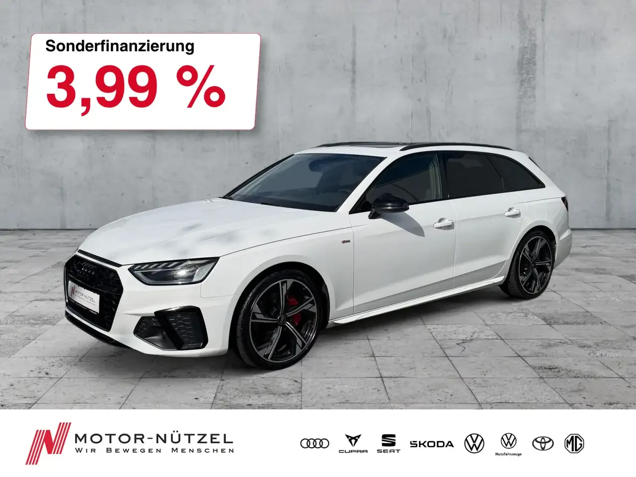 Audi A4 40 TDI QU S-TR S-LINE LED+NAVI+AHK+PANO