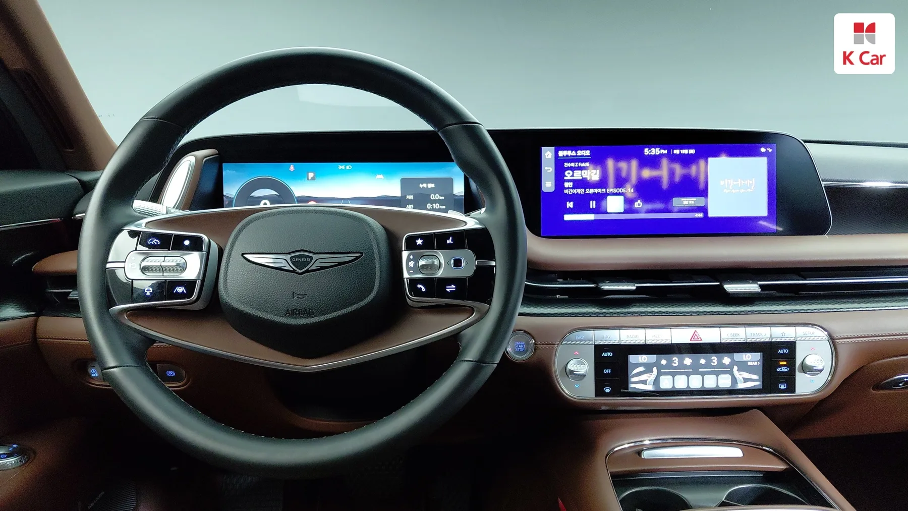 Genesis G90 (RS4) бензин AWD 3.5 Turbo, миниатюра 7