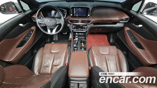 Hyundai Santa FE дизель 2.0 2WD Inspiration, миниатюра 13