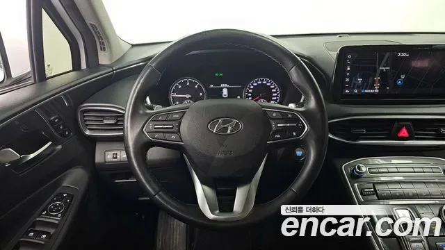 Hyundai Santa FE дизель 2.2 4WD Prestige, миниатюра 9