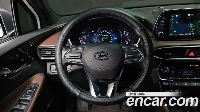 Hyundai Santa FE бензин 2.0T 2WD Inspiration, миниатюра 9