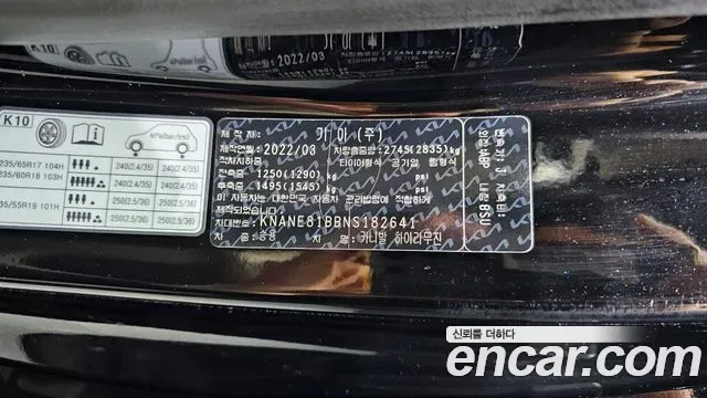 Kia Carnival дизель 9 мест Signature, миниатюра 2