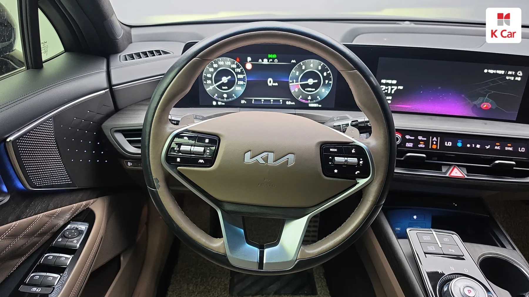 Kia K8 бензин 2.5 Signature, миниатюра 3
