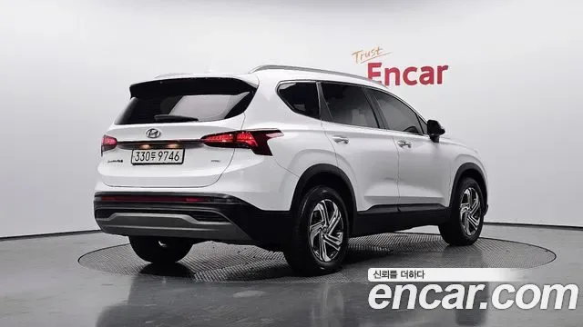 Hyundai Santa FE дизель 2.2 4WD Prestige, миниатюра 10