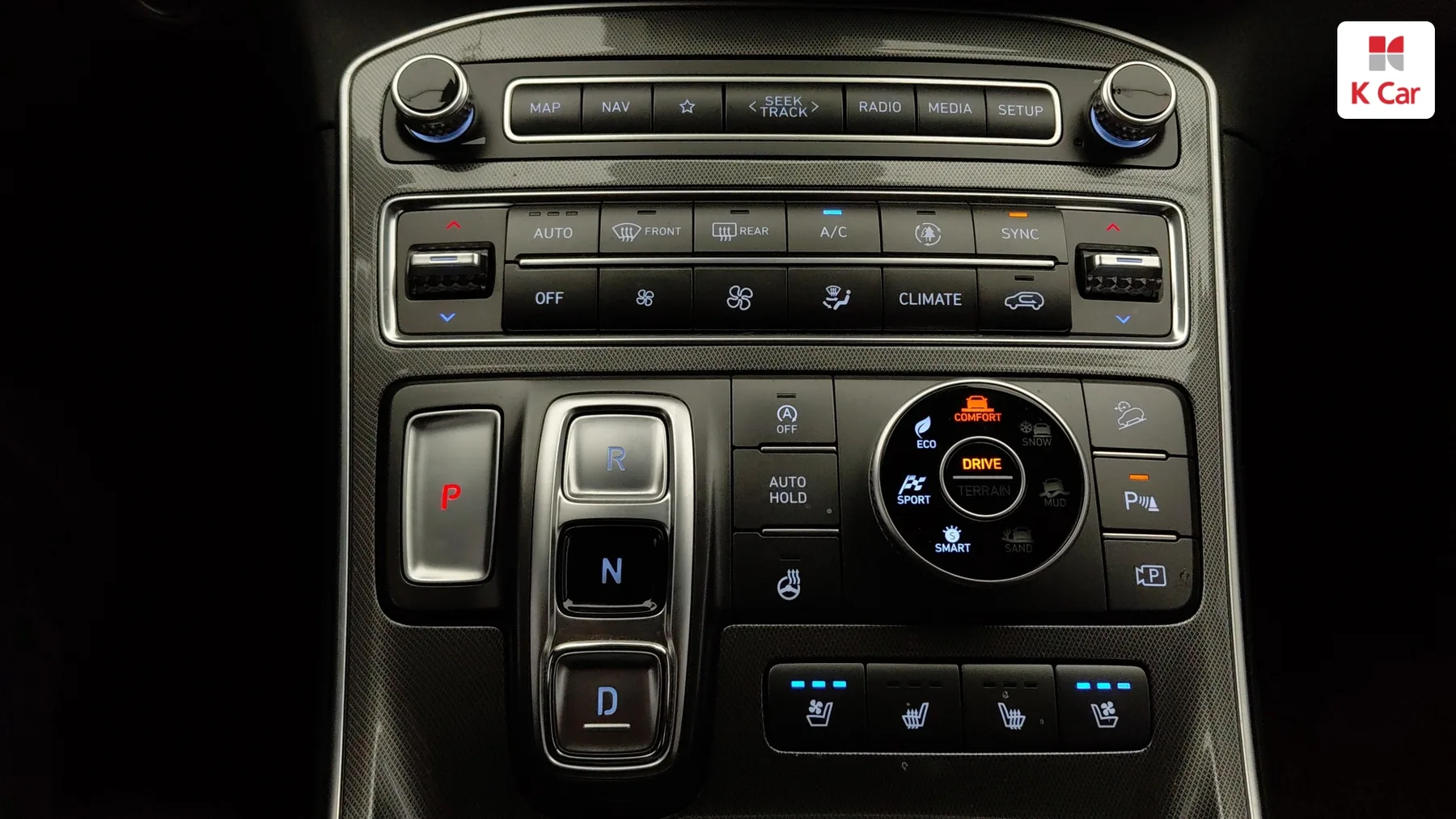 Hyundai Santa FE дизель 2.2 4WD Prestige, миниатюра 16