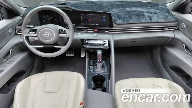 Hyundai Avante гибрид (CN7) Inspiration, миниатюра 12