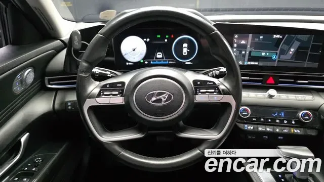 Hyundai Avante гибрид (CN7) Inspiration, миниатюра 11