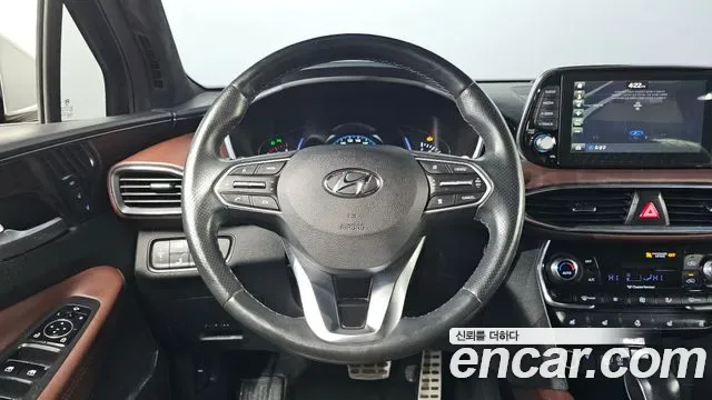 Hyundai Santa FE дизель 2.0 2WD Inspiration, миниатюра 10