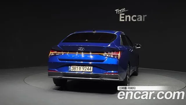 Hyundai Avante гибрид (CN7) Inspiration, миниатюра 12